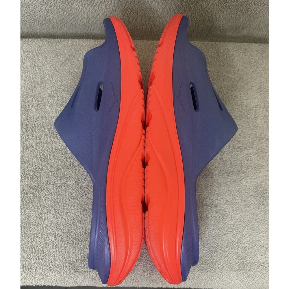 Hoka Ora Recovery Slide 3 Navy Blue/Orange Size Men 9, women's 11